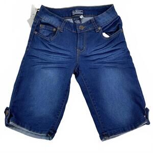 Nina Rossi, 5, Blue, Jean Shorts